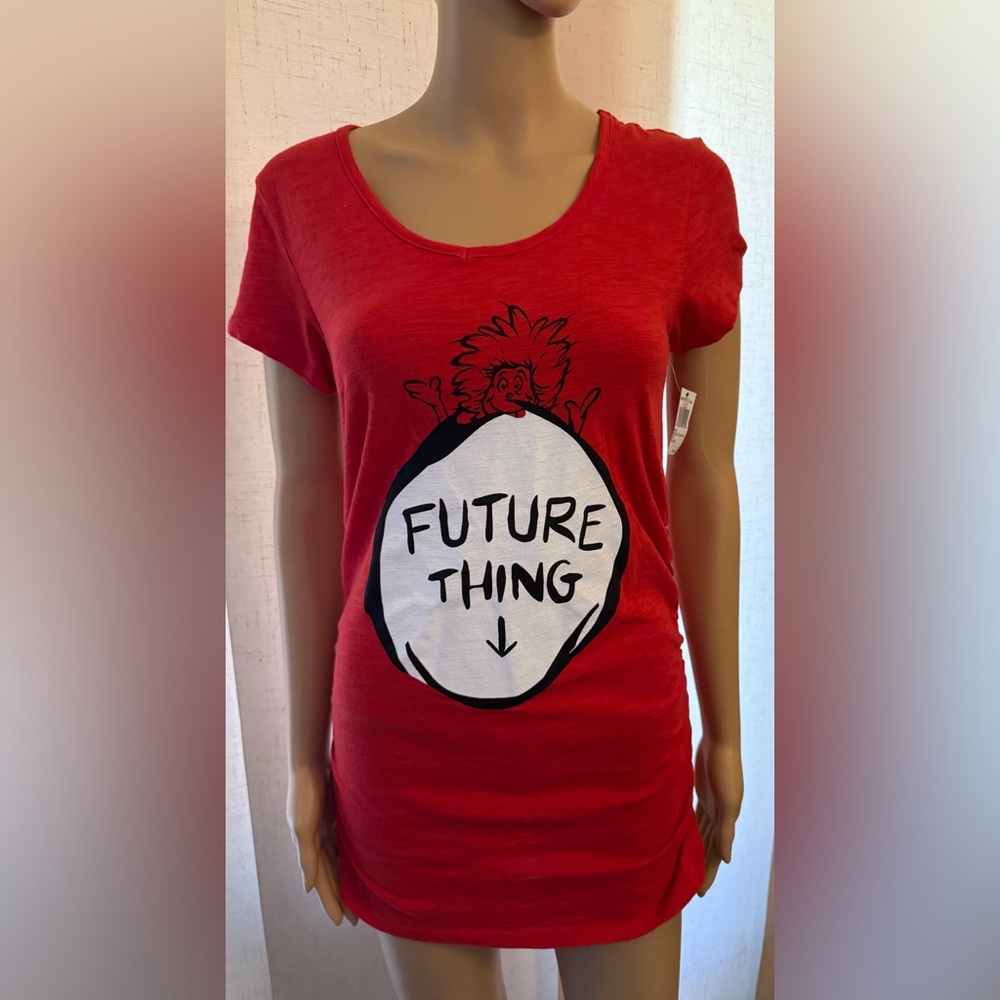 NWTs “Future Thing” maternity shirt. Dr. Seuss Universal Studios. Sz.M👶🏻👩🏼‍🍼